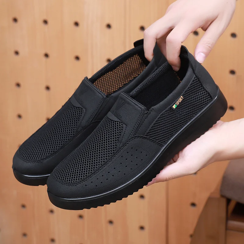 Herren Atmungsaktive Rutschfeste Freizeit-Sportschuhe, Ganztägiger Komfort für Indoor- und Outdoor-Training – Detail 7