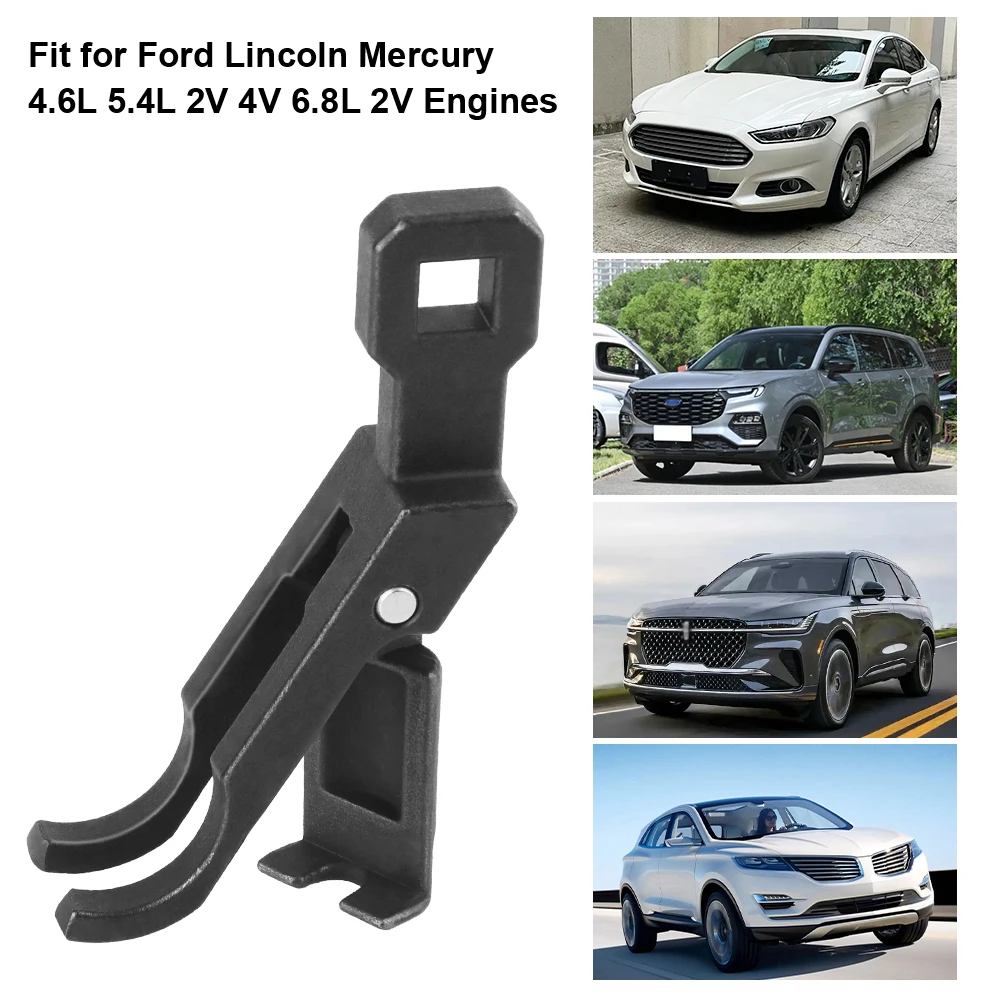 

Инструменты для снятия автомобильного пружинного компрессора, пригодные для Ford Lincoln Mercury, клапан двигателя, 2-клапанный 4,6 л, 5,4 л, 2 В, 4 В, 6,8 л, 2 В, ремонт двигателей