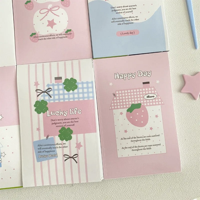 30 قطعة/المجموعة لطيف البرسيم الفراولة لامعة ملصقات ختم تسميات لتغليف الهدايا الطرود الجمالية ديكو الأختام لبطاقات الصور