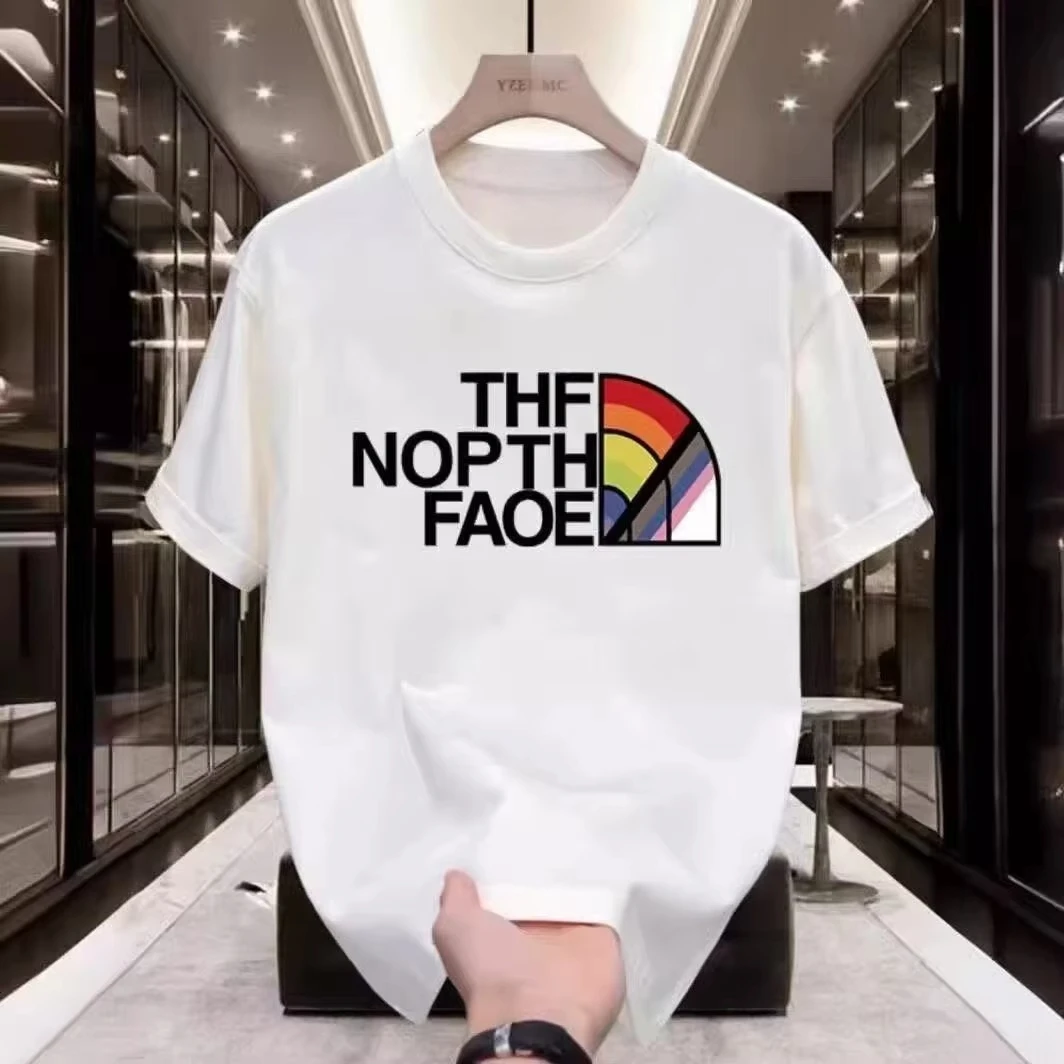 2026 New Y2K Luxury Inspiration Graphic T-shirt, Round Neck Short Sleeve Streetwear Top, Neutral Casual Trendy Tee