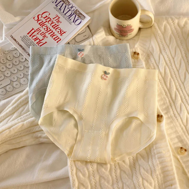 3PCS/set Women's Panties Large Size Sweet Cute Woman Lingerie Buttocks Lifter Women Underwear Female Triangular Briefs Intimates