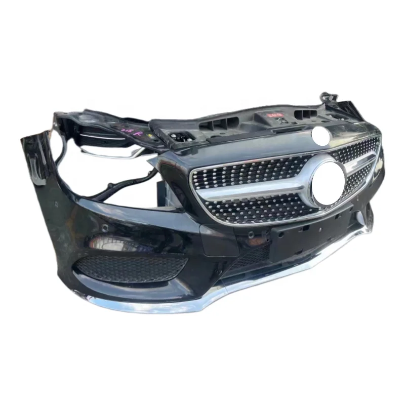 For Mercedes Benz CLS W218 front bumper assembly with radiator and headlights