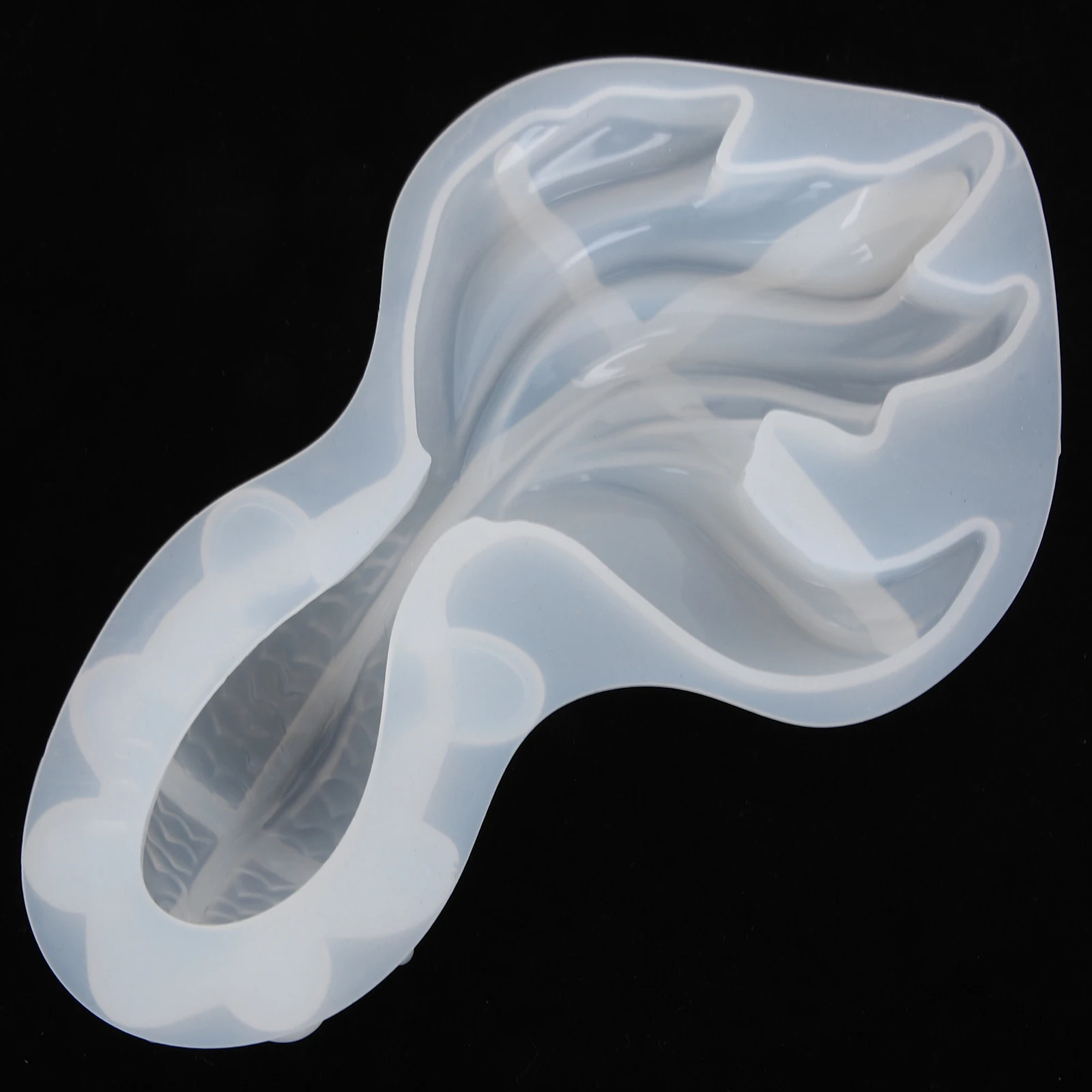 

Silicone Goldfish Mold for Resin DIY Craft Projects Easy Demold Flexible Reusable Ornament Making Fish Molds Silicone for Epoxy