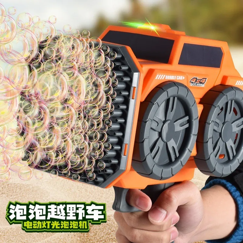 Pistolet à bulles entièrement automatique pour garçons et filles, machine à bulles ChimGraffiti, déterminer les jouets d'extérieur, nouveau