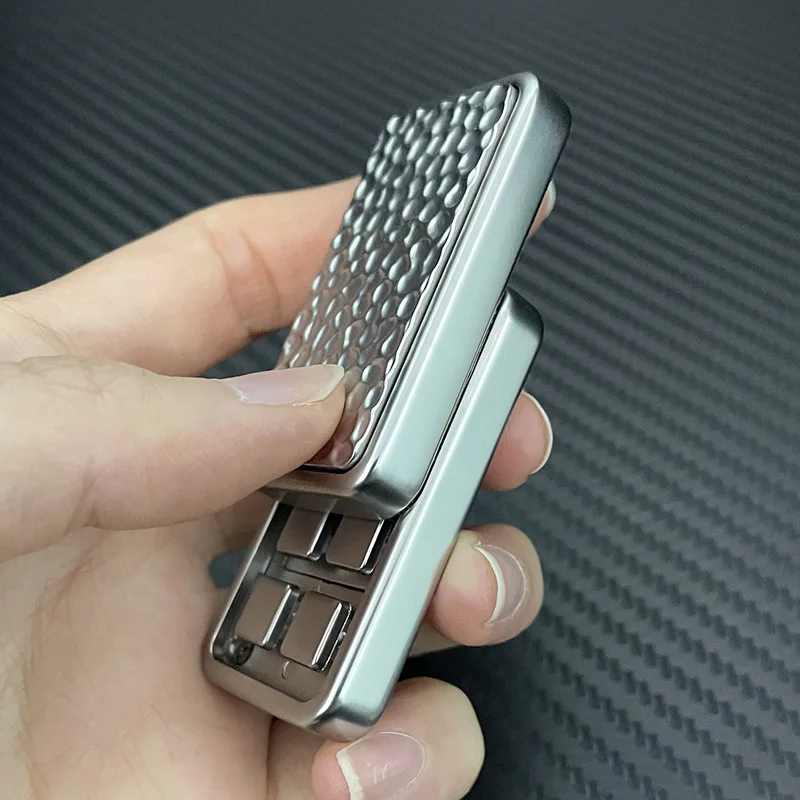 Magnetic Push Slider Fidget Toys EDC Zinc Alloy novel creativity Stress Relief Toy ADHD Concentration Toy Leisure Fidget Spinner