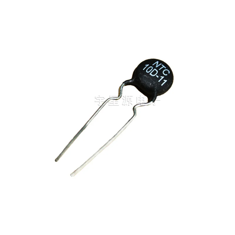 20Pcs/Thermistor 10D-11 NTC 10 ohm diameter 11mm negative temperature coefficient