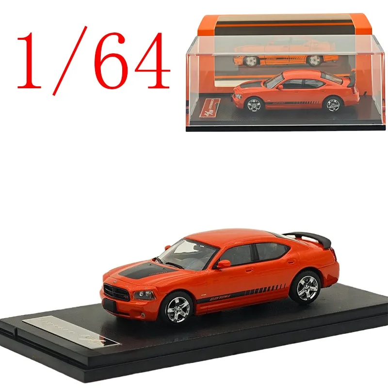

Rollin Diecast 1/64 Scale Dodge Warhorse Alloy Model Cars Dodge Charger R/T 2008 Play Vehicles Toys for Boys Gift Original Box