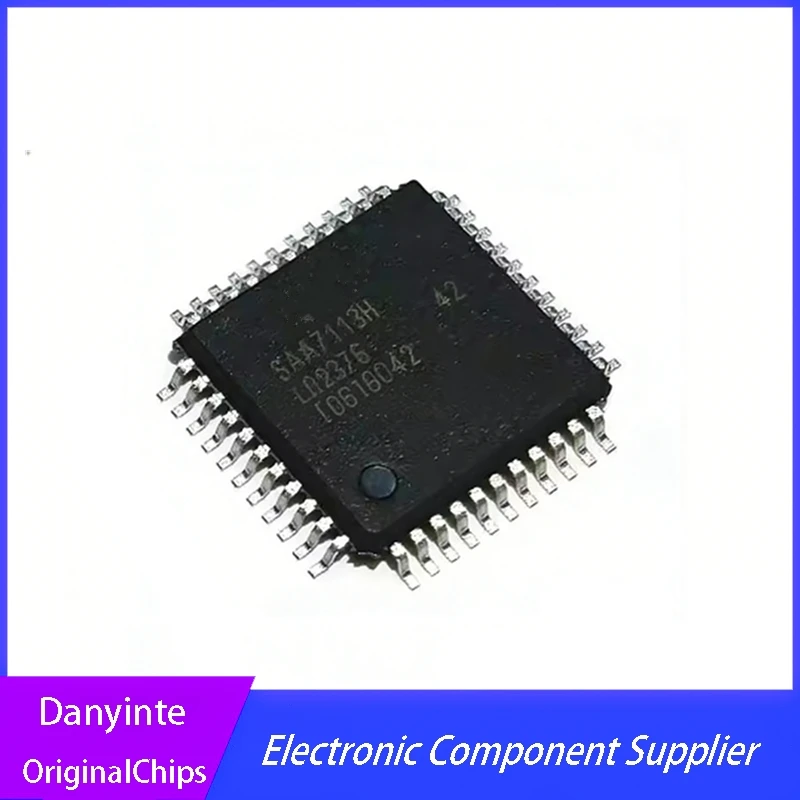 10Pcs/Lot  SAA7113H SAA7113 QFP-44
