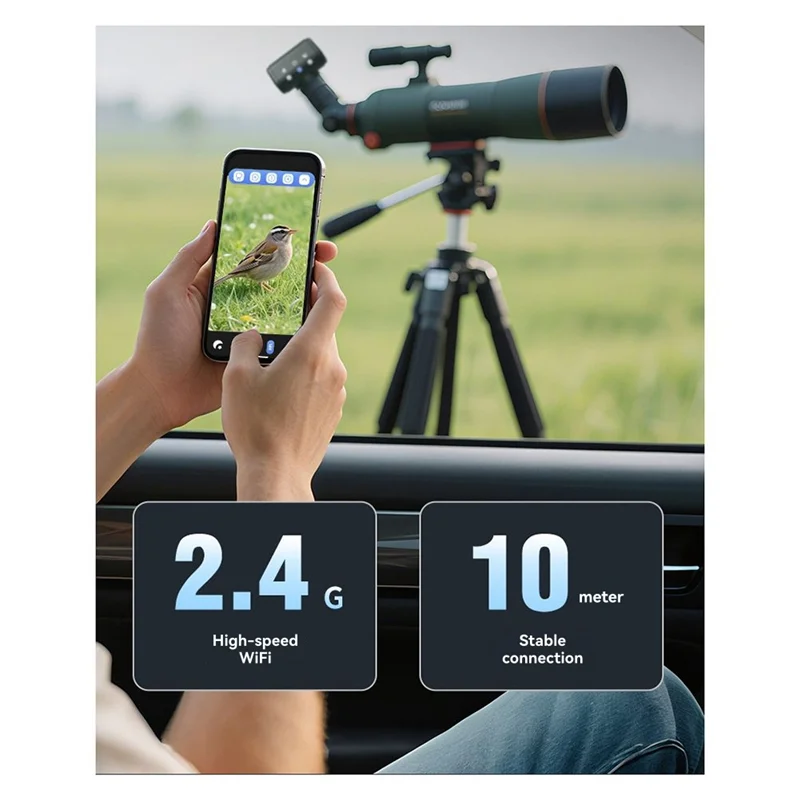 ABMF-Electronic Eyepiece Microscope Eyepiece HD Large Screen Electronic Eyepiece Photo Recording