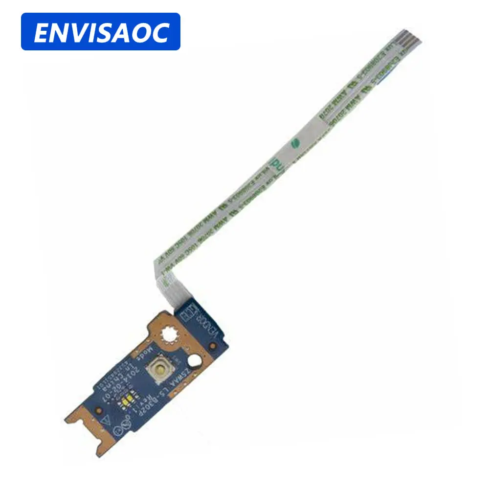 For Toshiba Satellite C55 C55-B C55D C55D-B C55T C55T-B Laptop Power Button Board Cable switch Accessories ZSWAA LS-B302P