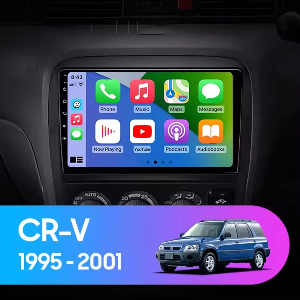 WIFI For Honda CR-V CRV 1995 - 2001 Car Radio Multimedia Video Player Navigation stereo GPS Android 16 No 2din 2 din dvd