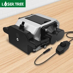 LASER TREE 24V Electromagnetic Air Pump Lower Noise Compressor with Adjustable Airflow for Laser Head Air Assist