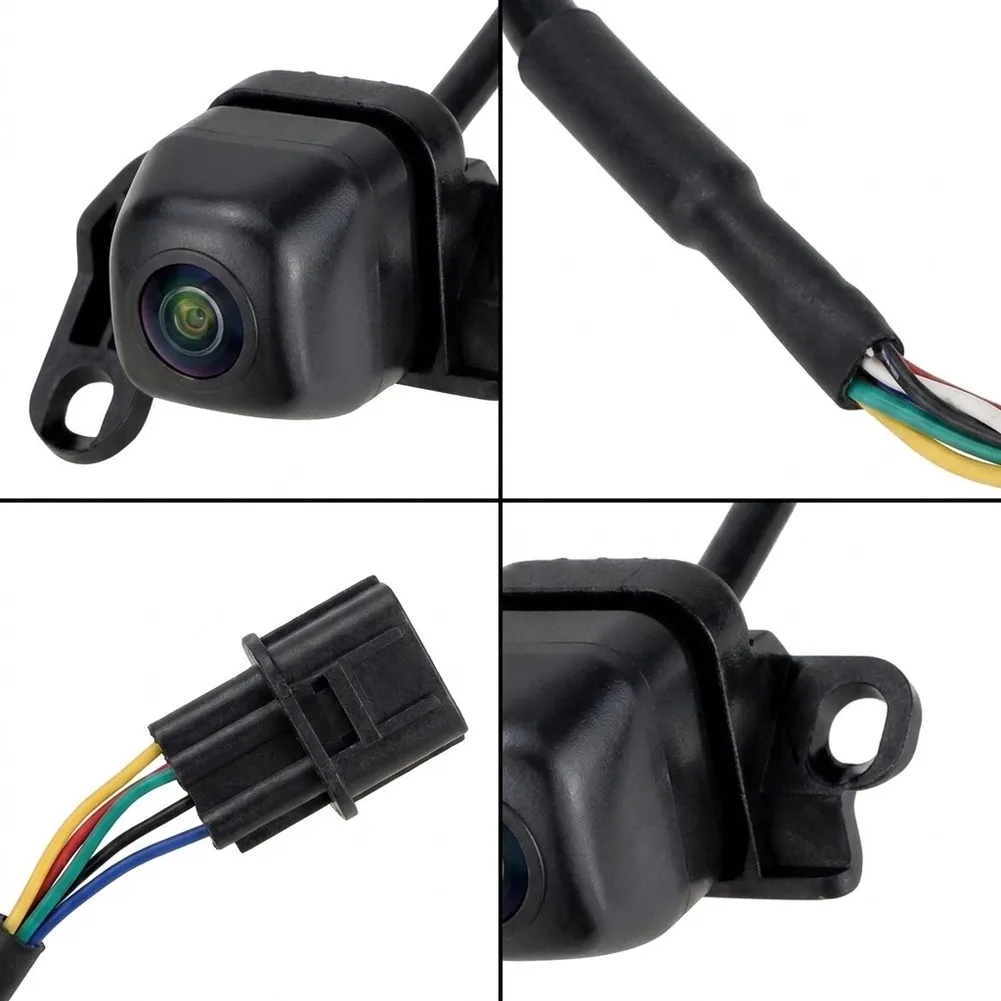 OE Replacement Camera Black Rear View Camera ABS Material Housing Dust-proof Structure For Bad Weather Driving