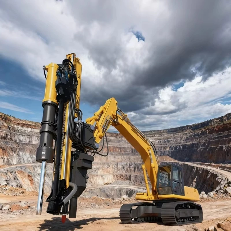 Hydraulic Drill Split Integrated Machine for Excavator Rock Splitting & Quarry Stone Cutting