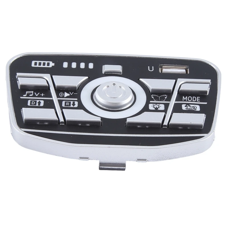 Children's Electric Vehicle Power Supply Central Control Switch Multi Functional Bluetooth Music Power Monitorr