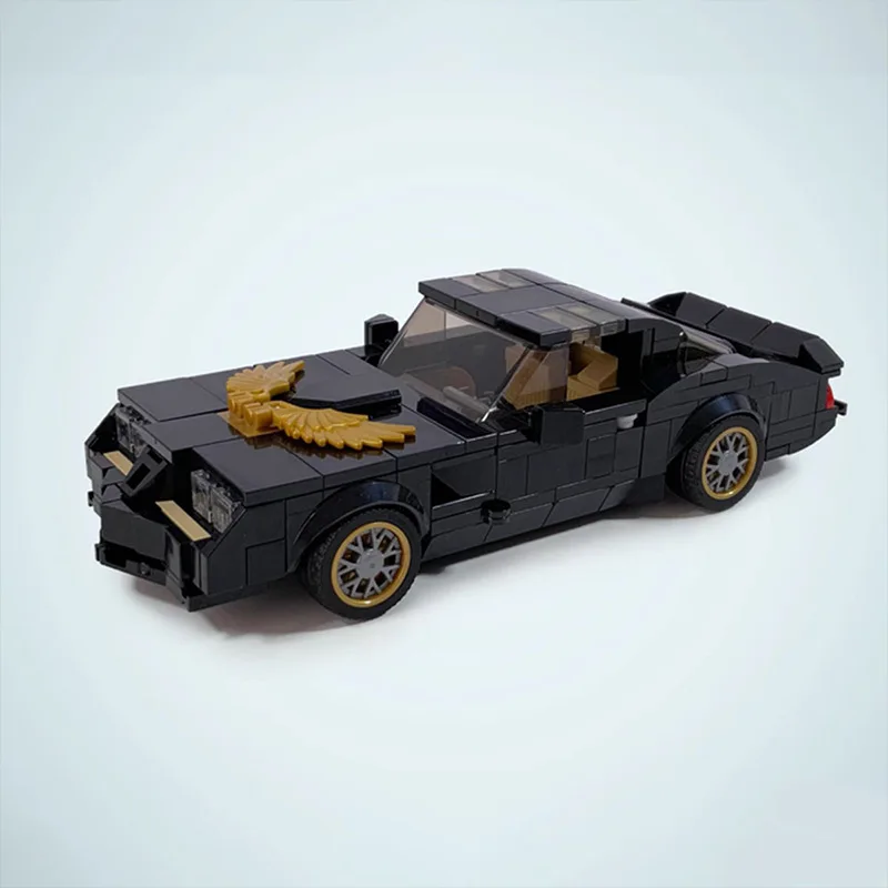 

Hot MOC Firebird Trans Am Speed Champions Super Sports Cars Vehicle Building Blocks Model Bricks Set Kids Toys Gifts For Adults