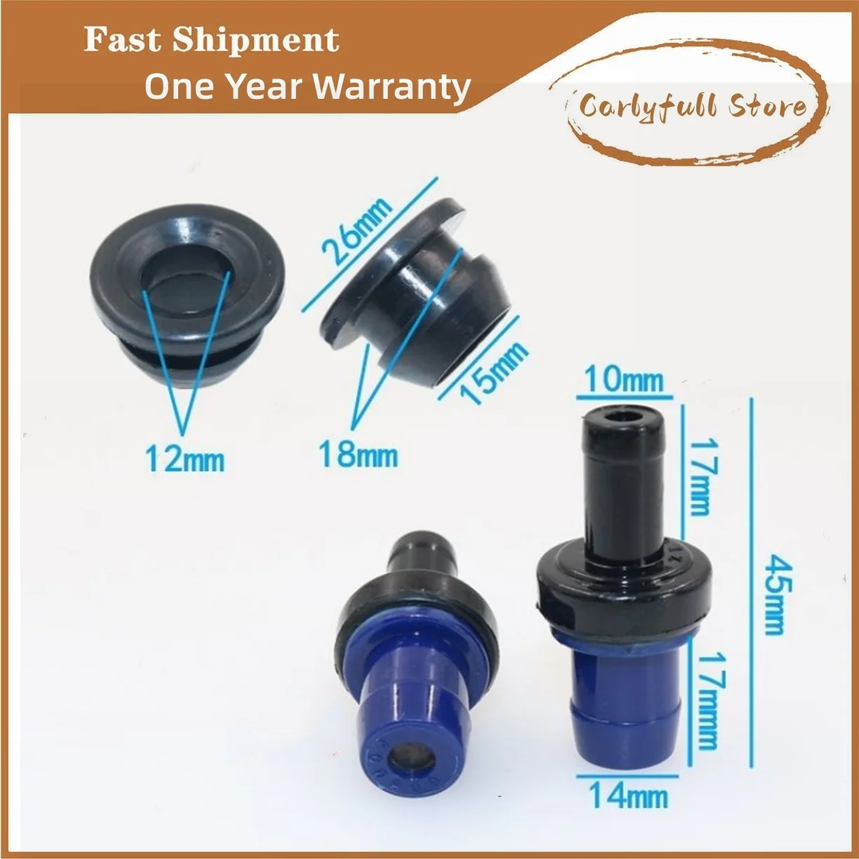 1pcs PVC Valve for Chinese CHANGAN CS75 CS95 Auto car motor parts