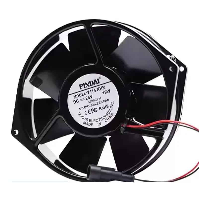 For Full metal 7114 NHR/NU 12W/19W 24V 15038 high temperature resistant ABB inverter dedicated fan
