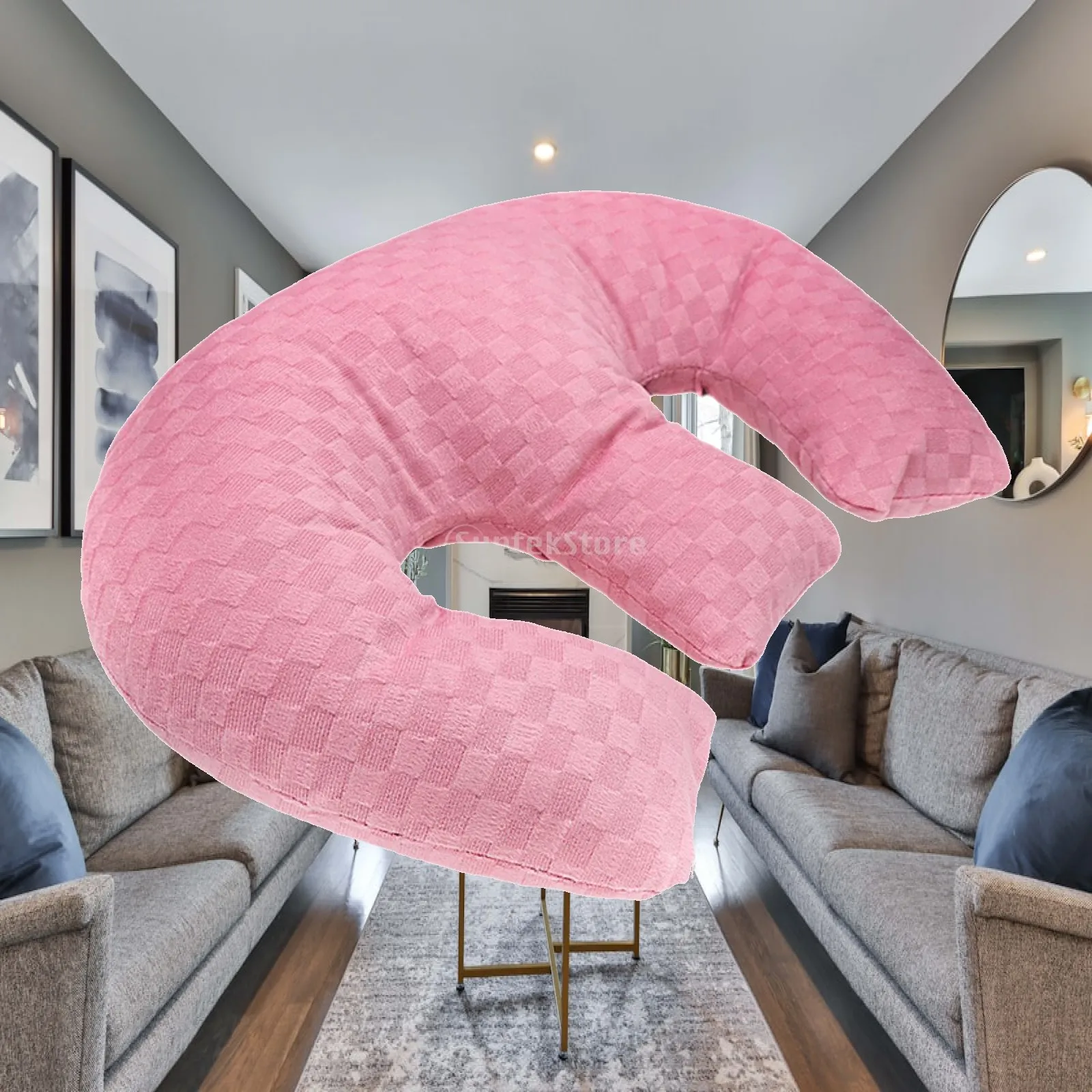 Breast Pillow, Hollow Breast Support Pillow Chest Pad for Travel, Sleeping Beauty Salon Home