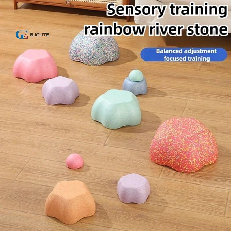 5 szt. Dotykowa integracja sensoryczna Szkolenie Sprzęt sensoryczny Równowaga piankowa Stepping Stone Dziecięce zabawki sportowe Gry na świeżym powietrzu