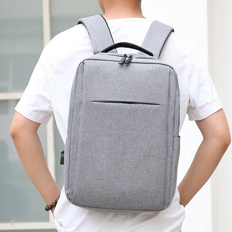 Anti-Theft Laptop Backpack Large Capacity Travel Bag Men's Waterproof Backpack Student School Bag