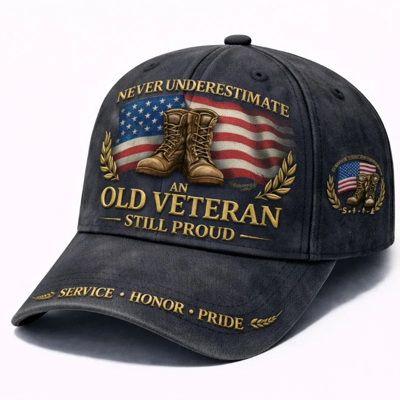 The Official Military Medal Commemorative Cap Is a Collectible Cap Suitable for Parades, Funerals and Daily Wear to Pay Tribute
