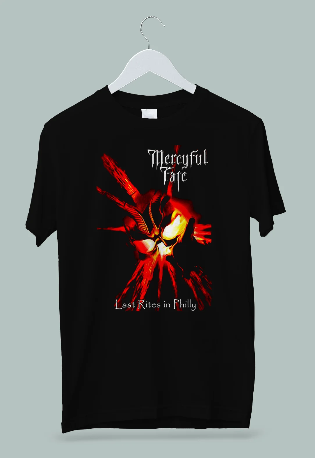 Mercyful Fate Last Rites In Philly T-Shirt S-2XL