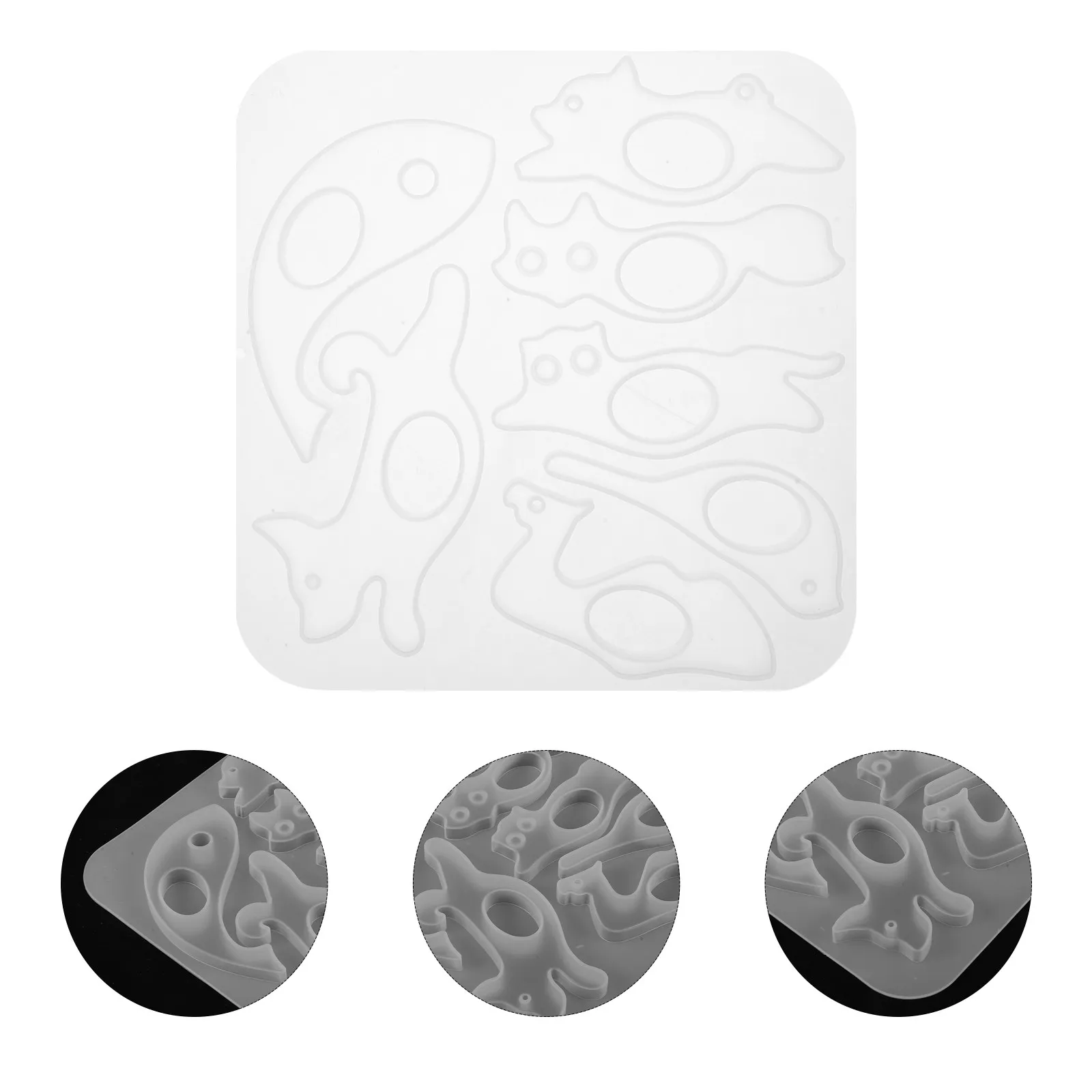 

Book Page Holder Molds Cat Ring Mold Bookmark Molds for Resin Reading Accessories Page Holder Epoxy Casting Pet Silicone Mould