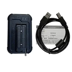 Uniwersalny programator USB TL866II zaktualizowana wersja programator Flash T48 dla EEPROM Flash 8051 AVR MCU GAL PIC z 10 adapterem