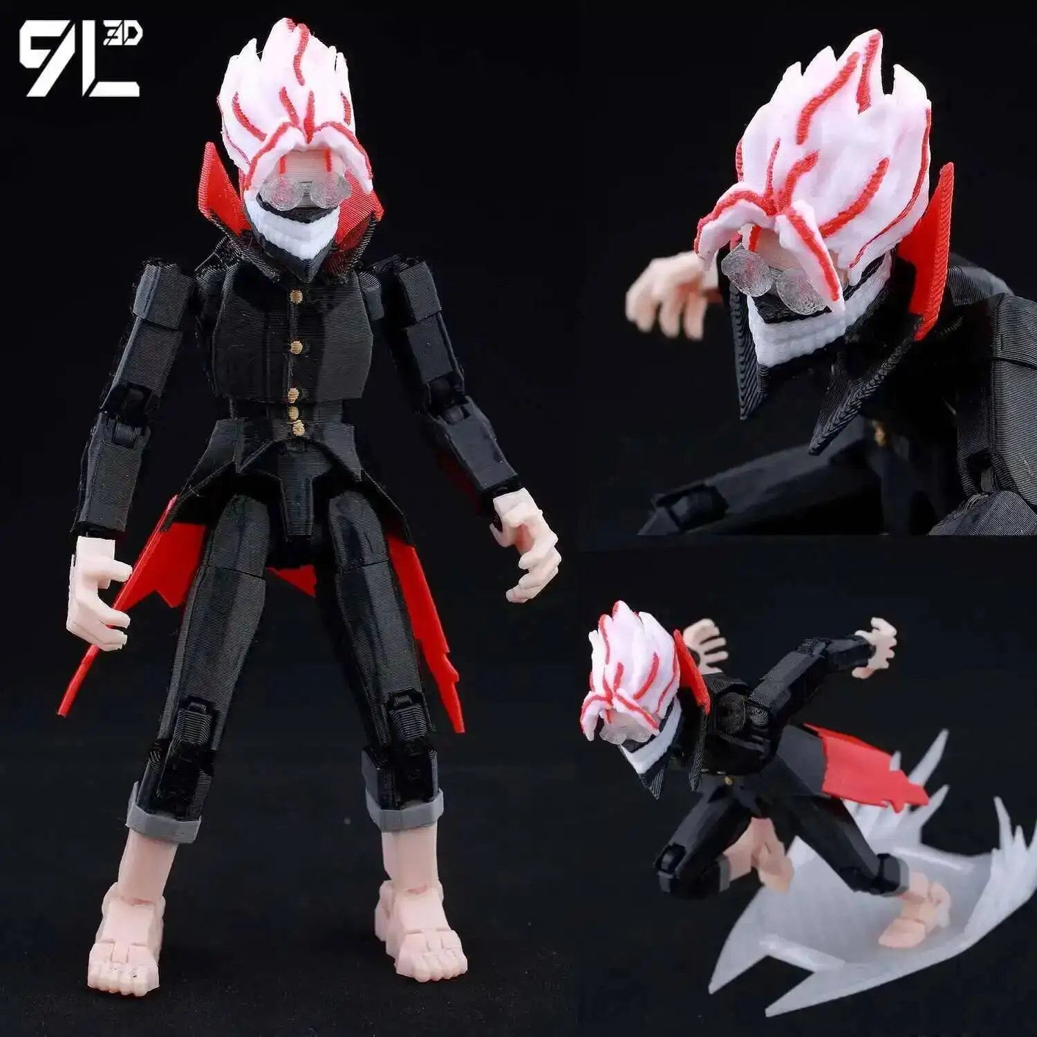 ​9L3D Dandadan Heroes AyaseMomo Dantalian LUCKY13 Titan13 Multi-Jointed T13 Dummy13 Anime Action Figure Collectible Toys Gifts