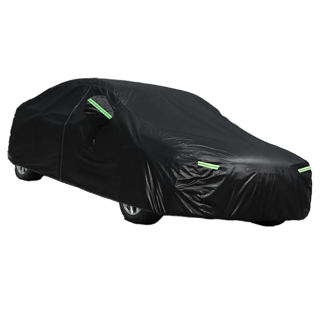 Outdoor Sun Dust Snow All Weather Protector Protection Full Cover Polyester Fit for Hatchback Car
