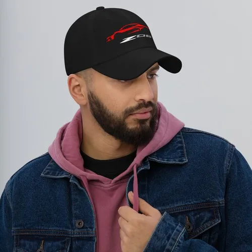 Premium Dad Hat For Corvette Z06 2023 Red Car Owners Birthday Gift 