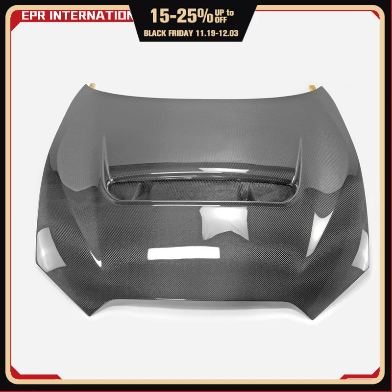 

Car accessories for "Mazda MX5 Miata ND GV vented front hood (Fits 1.5L engine only)" carbon fibre Enhance appearance
