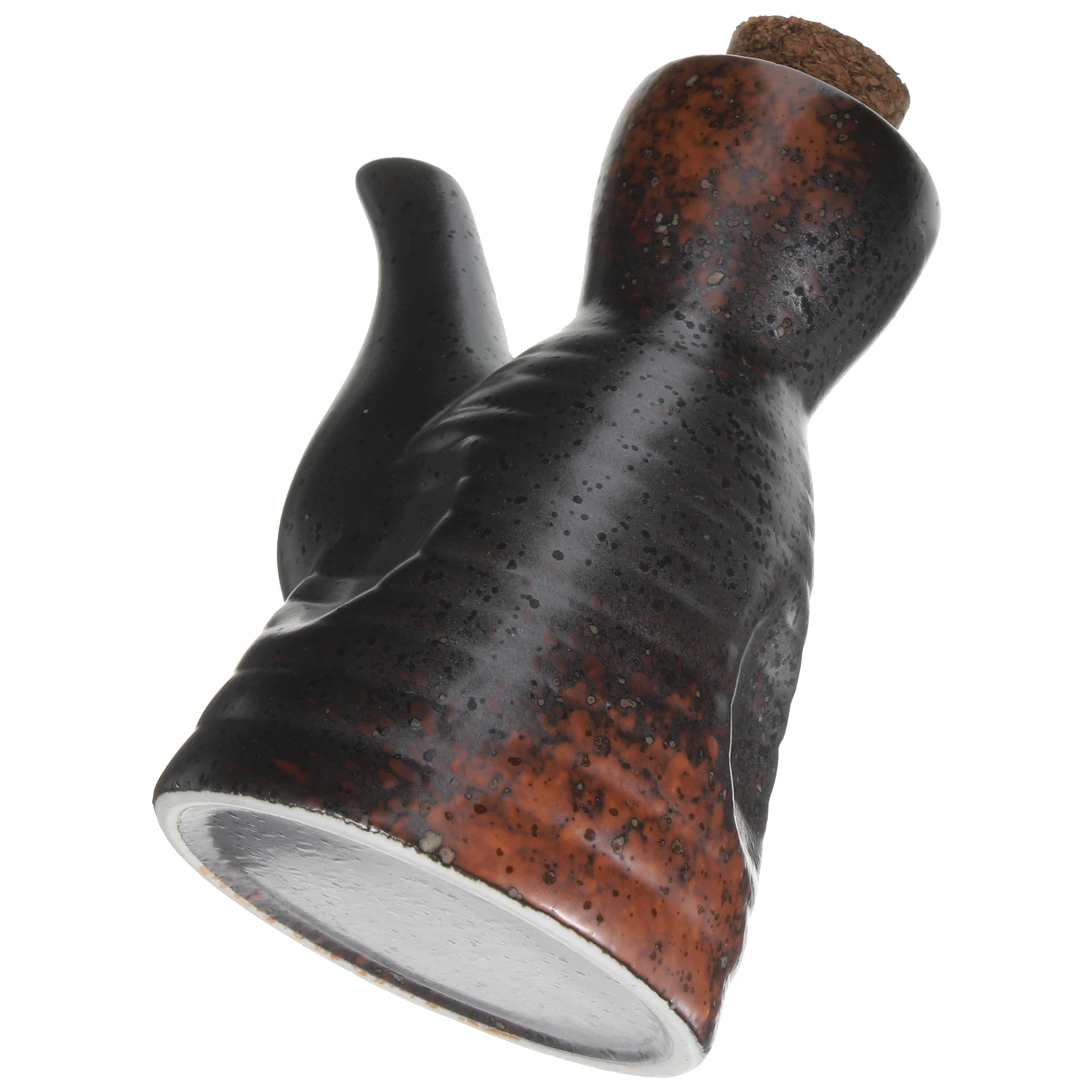 

Soy Sauce Jar Vinegar Dispenser Ceramic Sauce Dispenser Kitchen Supplies Wood Japanese Oil Sprayer Easy Clean Hygienic