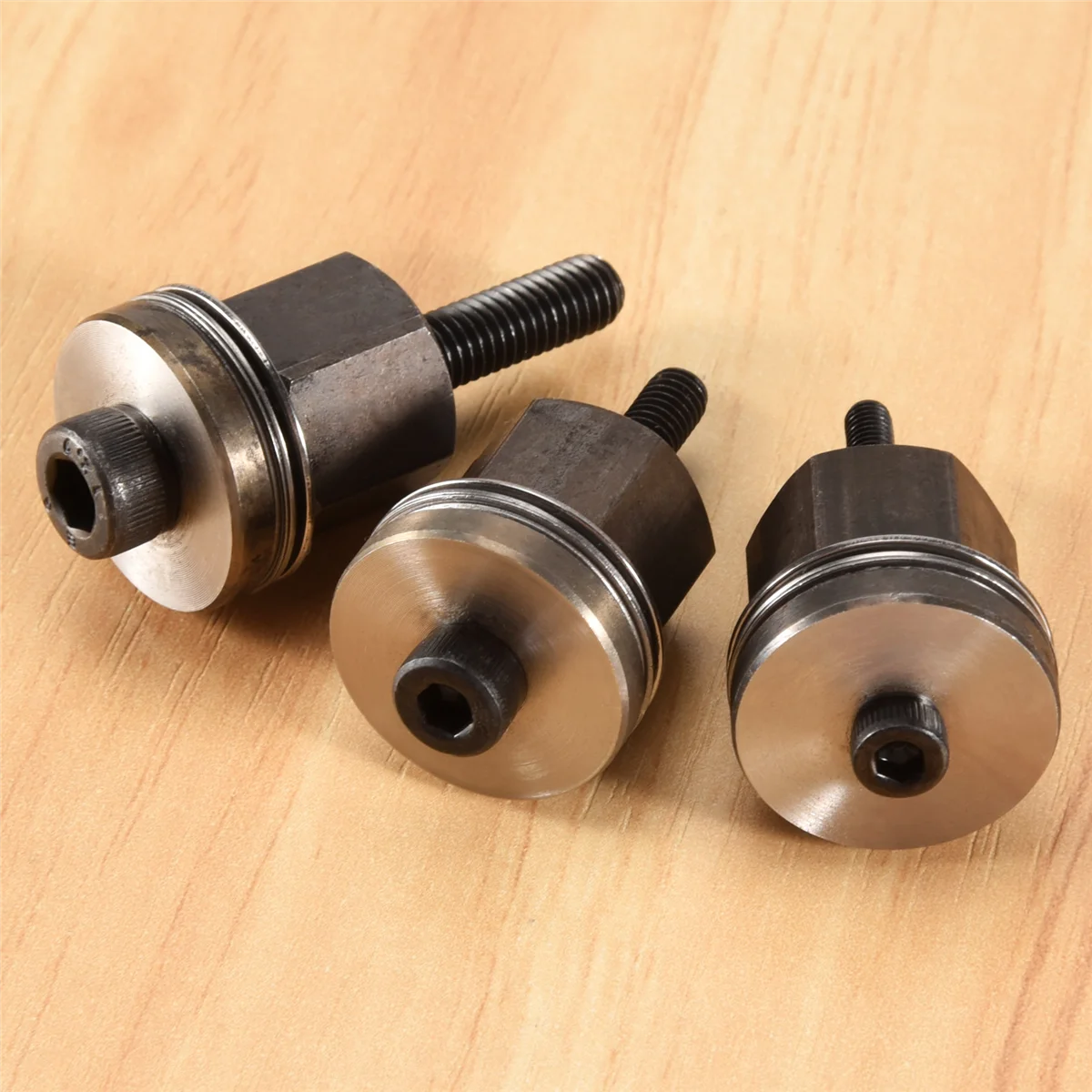 6Pcs Hand Rivet Nut Head Nuts Simple Installation Manual Riveter Rivnut Tool Accessory for Nuts M3 M4 M5 M6 M8 M10