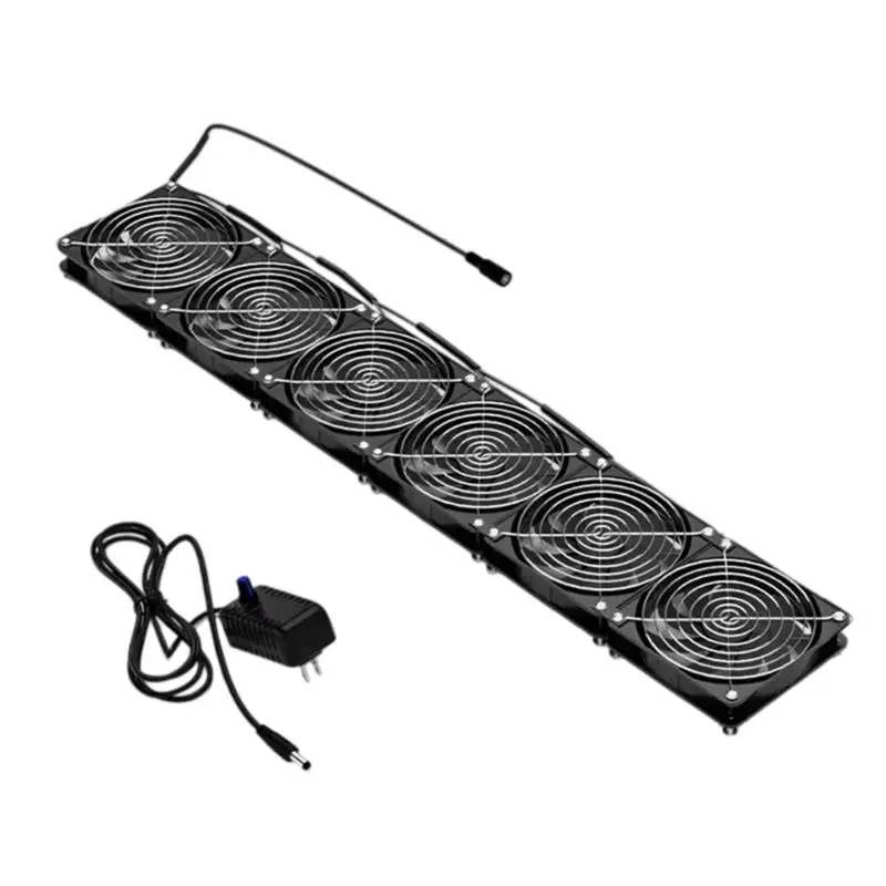 31BA Efficient 120mm Case Fan For Desktop Computers With High Speed And Wide Voltages Support 2/3/4/6 Fan Option