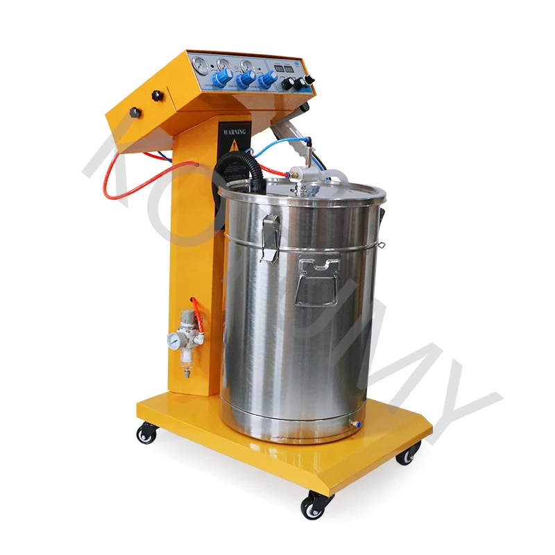 Electrostatic Powder Coating System Machine With Control Panel Pump And Spray Gun Paint Equipment For Industries