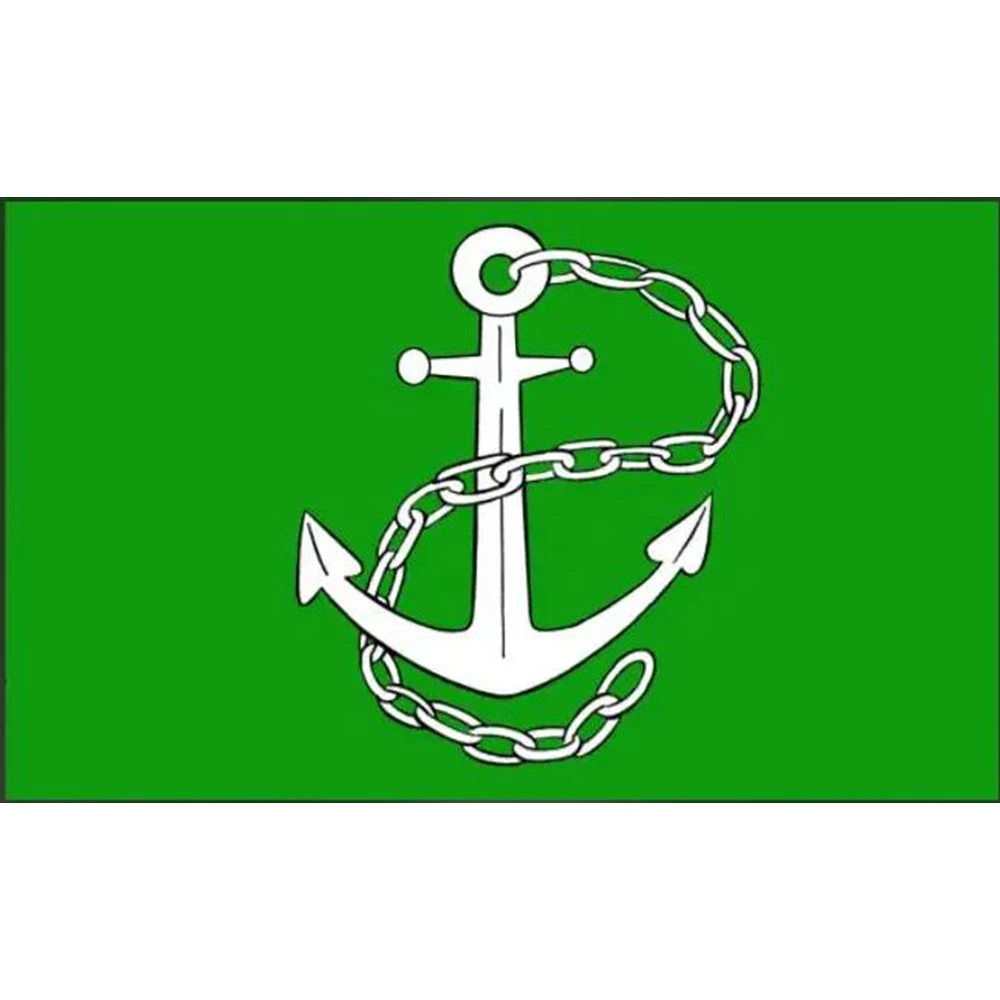 2x3ft Anchor Flag banner custom single side