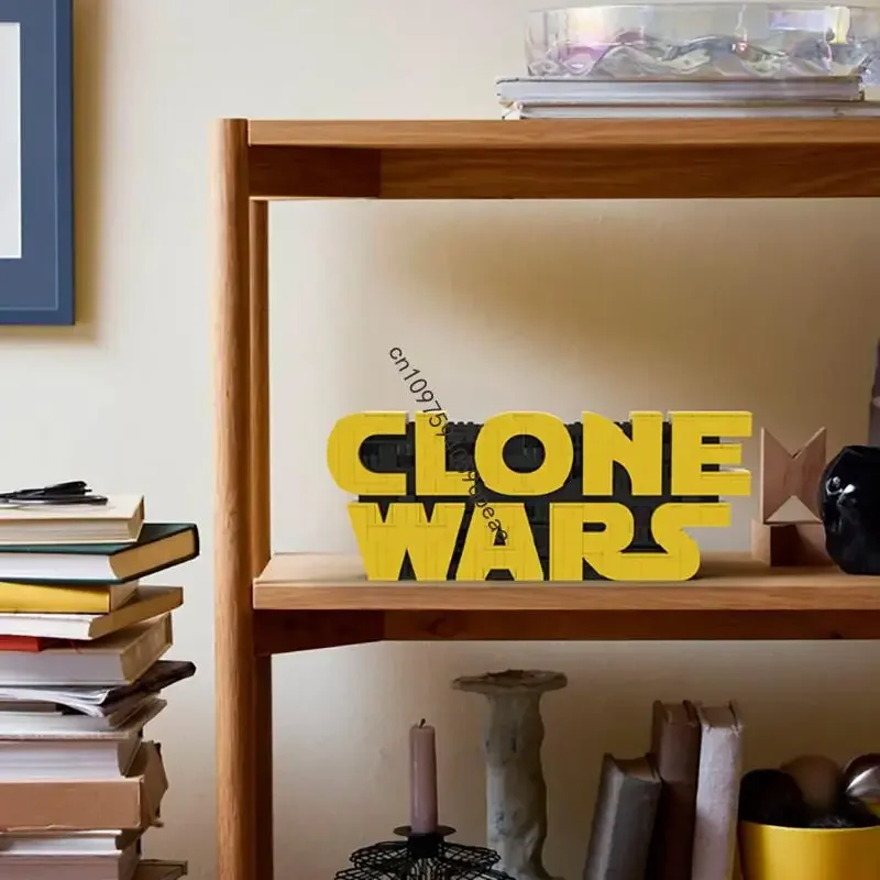 Nouveau 710 pièces célèbre film de combat étoile Moc lettre marque modèle Puzzle personnalisé bricolage idées créatives enfant jouet cadeau d'anniversaire de noël 75407