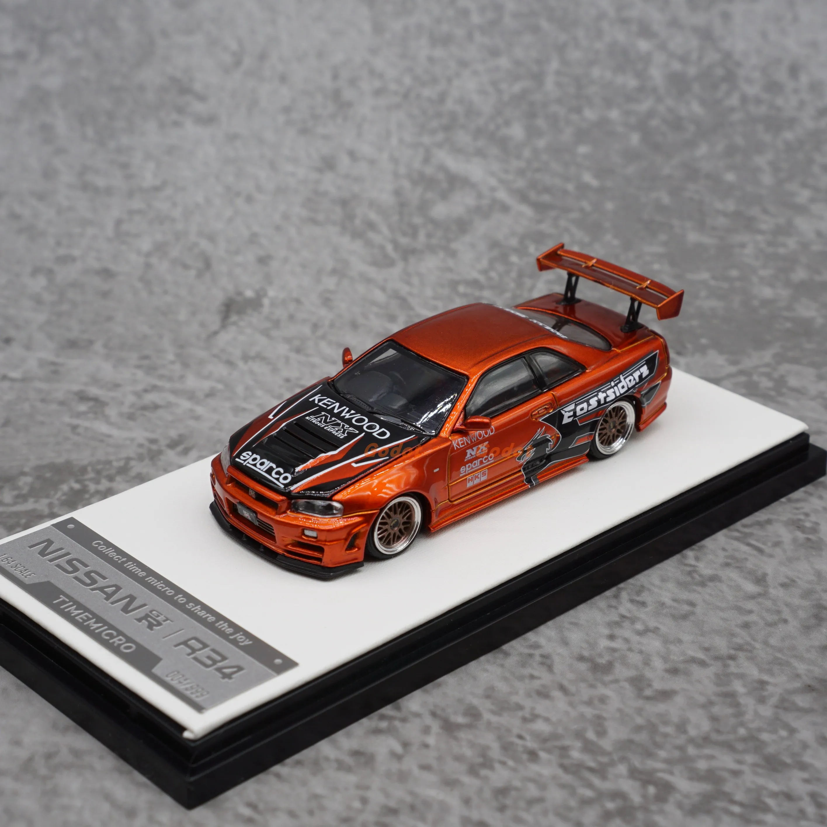 

TM 1/64 GTR R34 alloy car model toy
