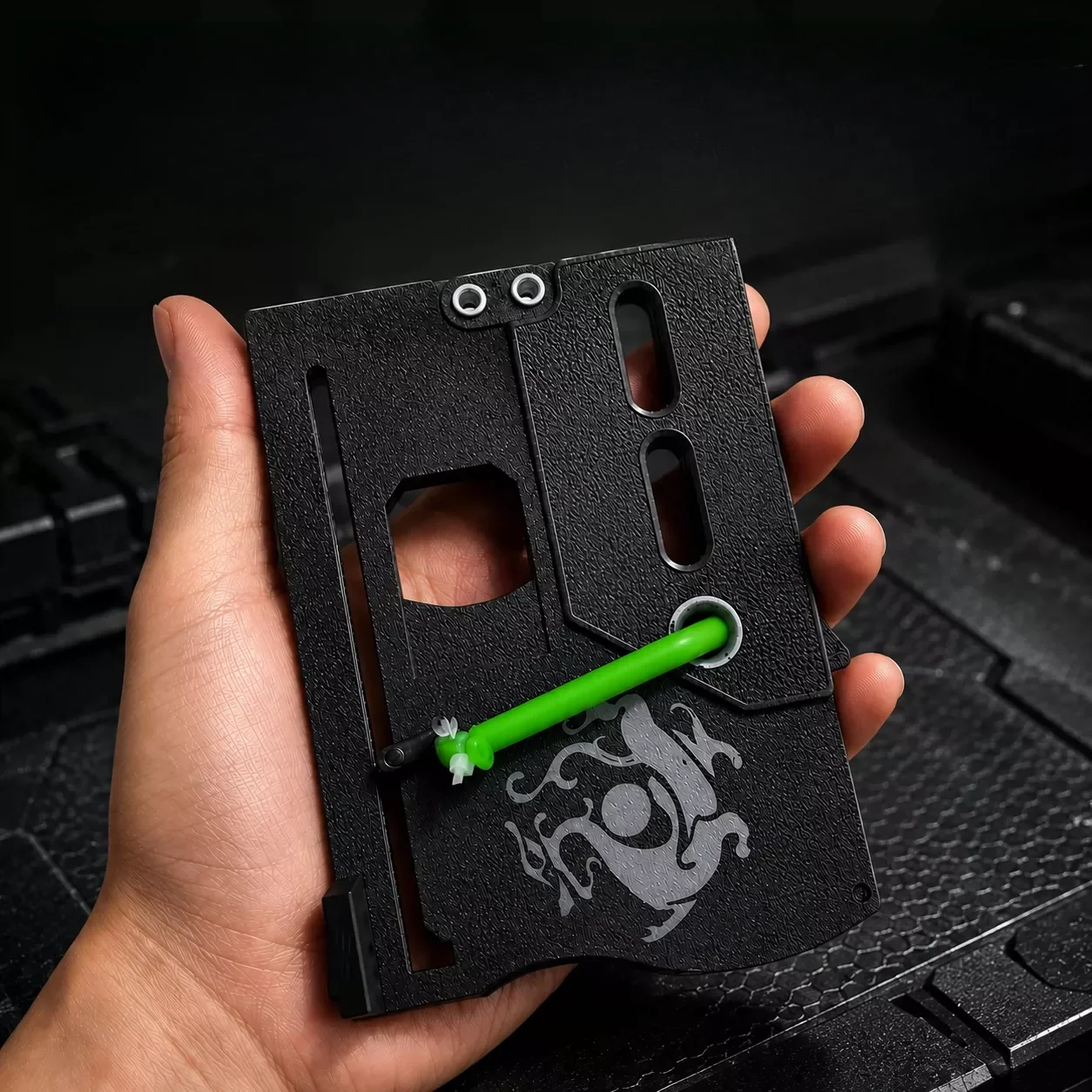 EDC New Creative 3D Printed Folding Card Portable Outdoor Mini Card Toy Camping Tool