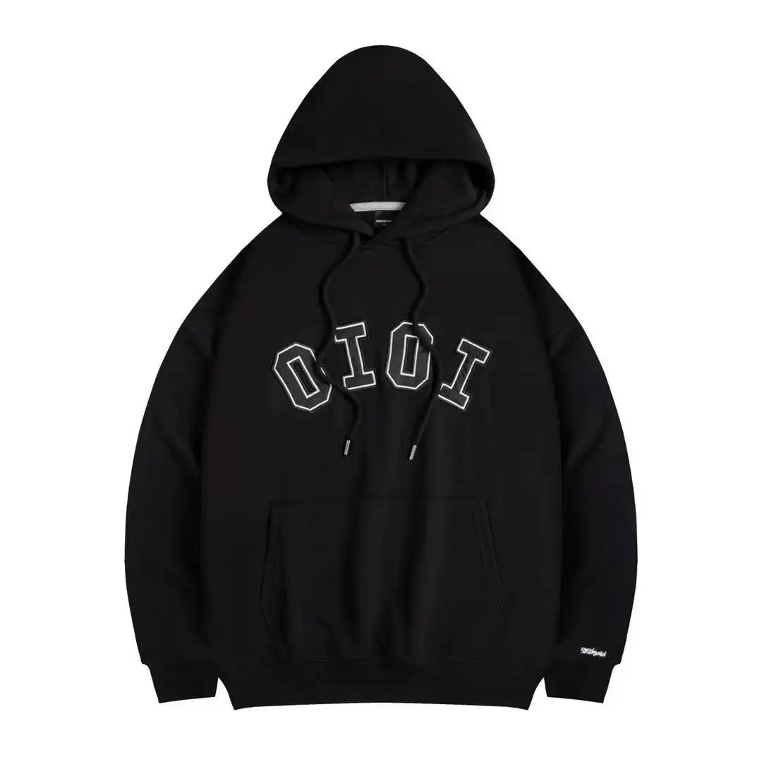 oioi 5252 by O!Oi Signature Hoodie Rose Style Unisex Couple Oversized Korean