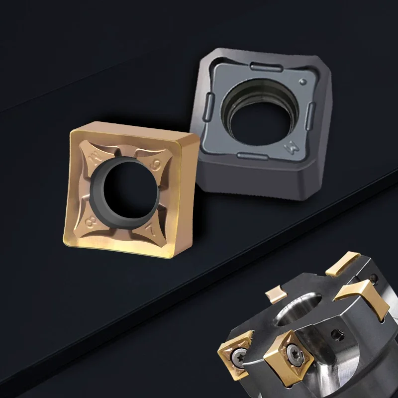 SNMX1205ANN SNMX1205 Carbide Insert 45° High Feed Face Milling Cutter Insert CNC Turning Indexable Tool
