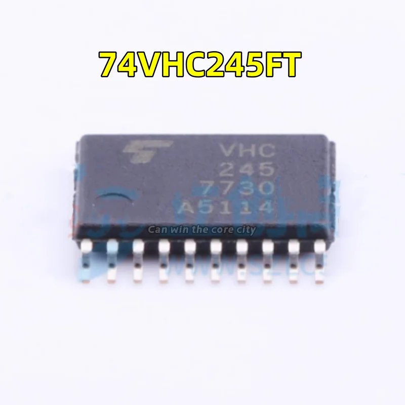 

1-100 PCS/LOT New 74VHC245FT silk screen VHC245 package: TSSOP-20, buffer/driver/transceiver