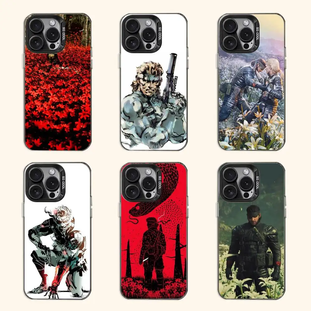 

Figure Snake MGS Phone Case For iPhone 17 16e 16 15 14 13 12 11 Pro Max X XR XS MAX Back Cover