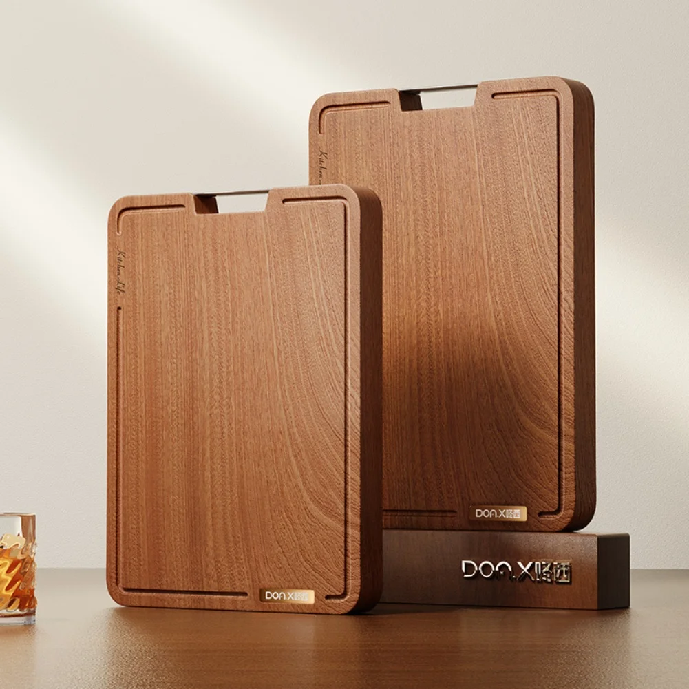 

1 шт. деревянные разделочные доски, мясные блоки, разделочные блоки для мяса, сандаловое дерево, прямоугольная еда, утолщенная панель