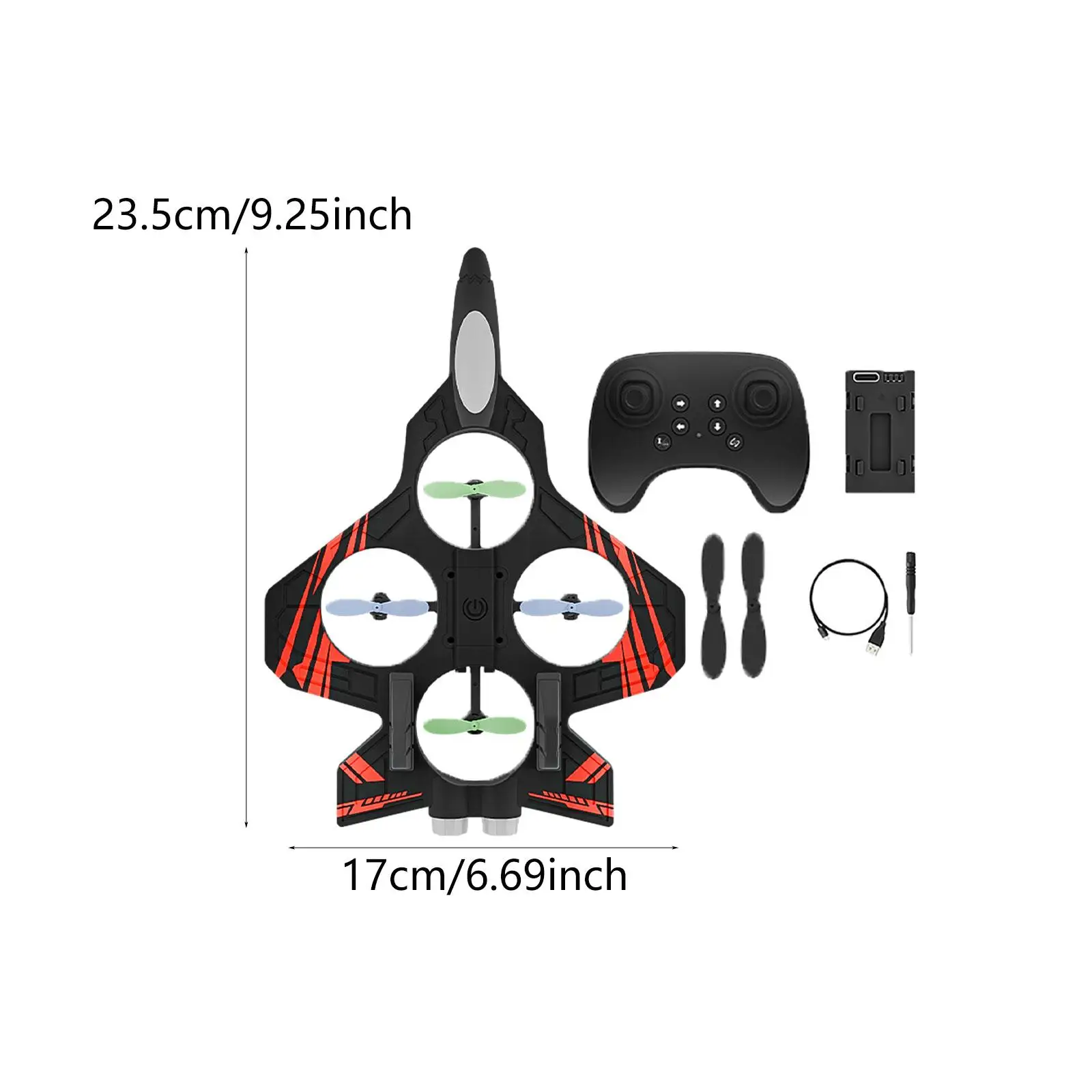 لعبة مقاتلة هدية طائرة رغوية RC للأعمار من 14 سنوات فما فوق للأولاد والأطفال والكبار #6