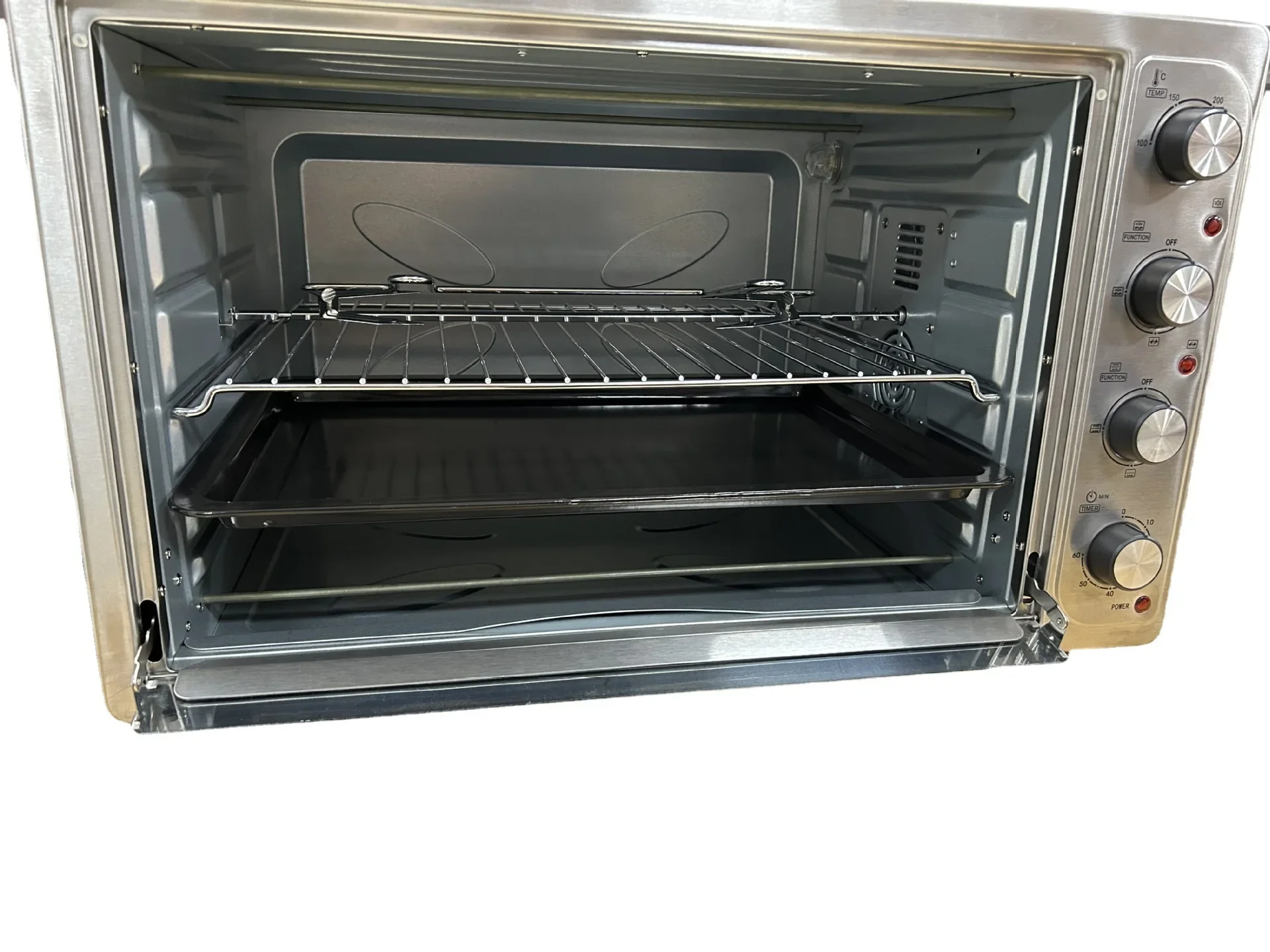 

Mechanical screen, multi-function oven household