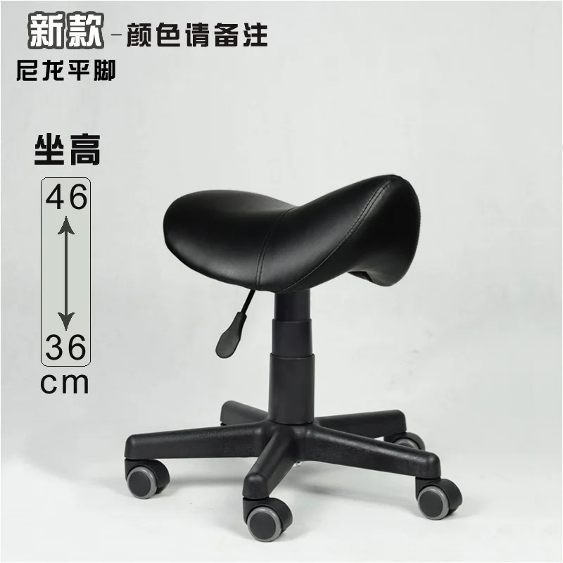 Styling Aesthetic Barber Chairs Swivel Portable Pedicure Vintage Chair Beauty Salon Wheels Mocho Cadeira Barber Equipment MQ50BC