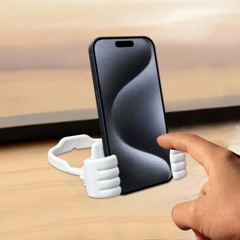 Thumbs Phone Stand Lazy Phone Holder 360 Rotation Phone Stand For Recording Holder For Living Room Kitchen